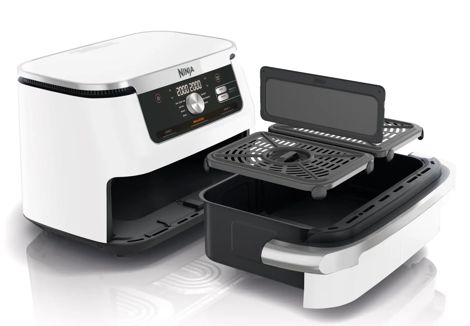 Ninja AF500EUWH Foodi FlexDrawer Airfryer - Wit