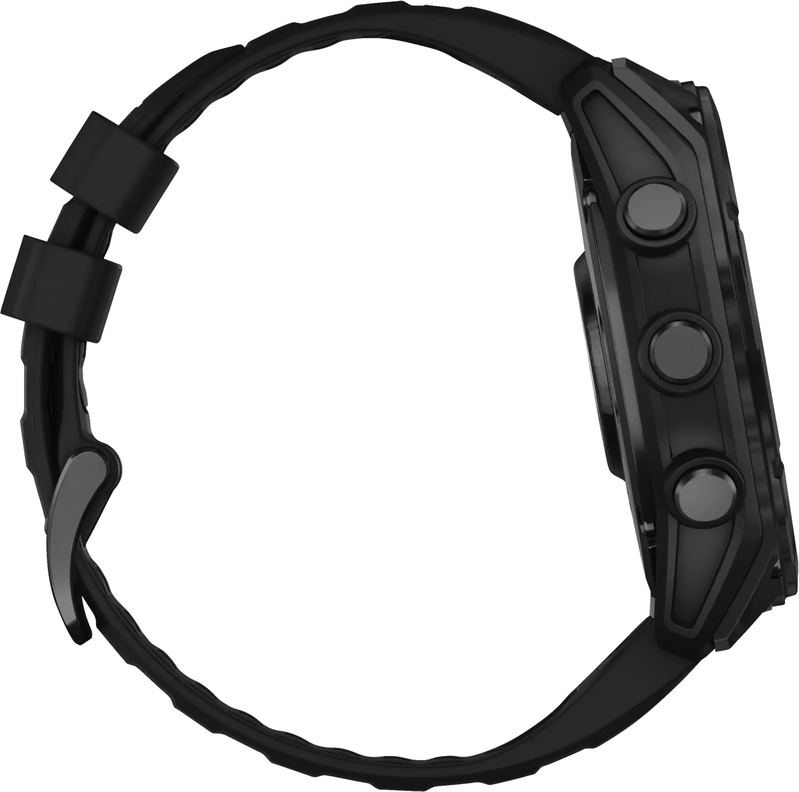 Garmin fenix 8 - 51 mm AMOLED Slate Grey met zwarte siliconen band