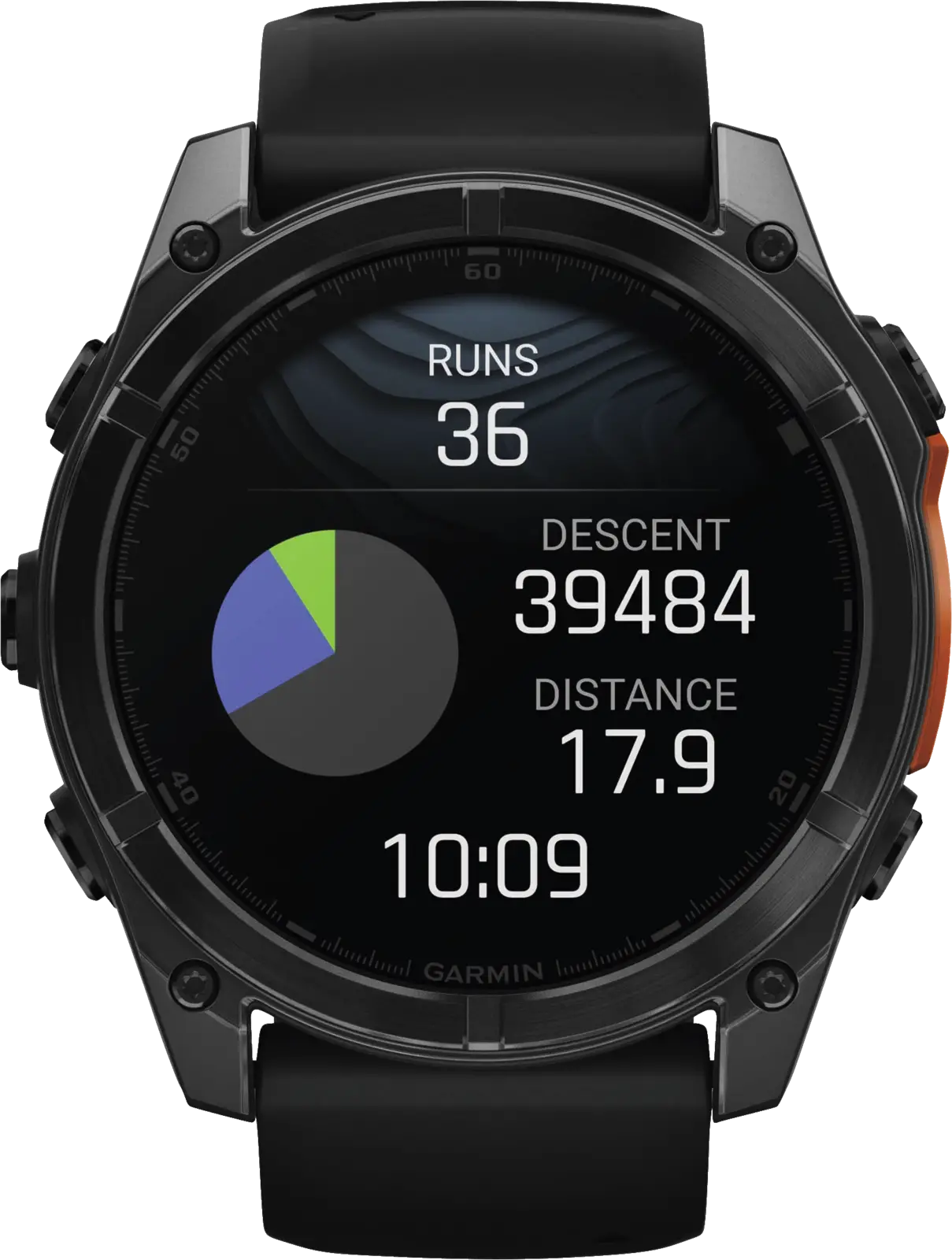 Garmin fenix 8 - 51 mm AMOLED Slate Grey met zwarte siliconen band