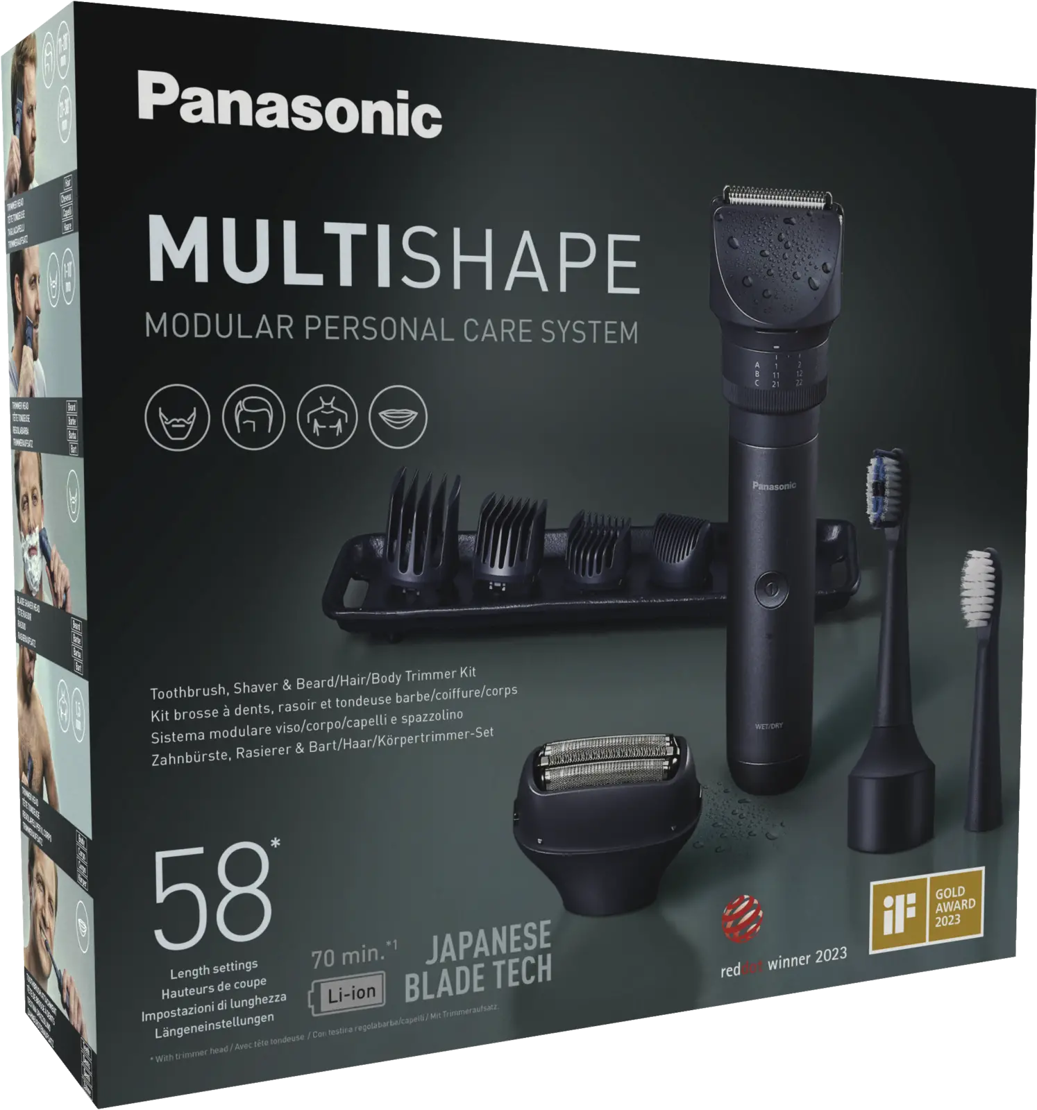 Panasonic X-Shape Travel Multishape