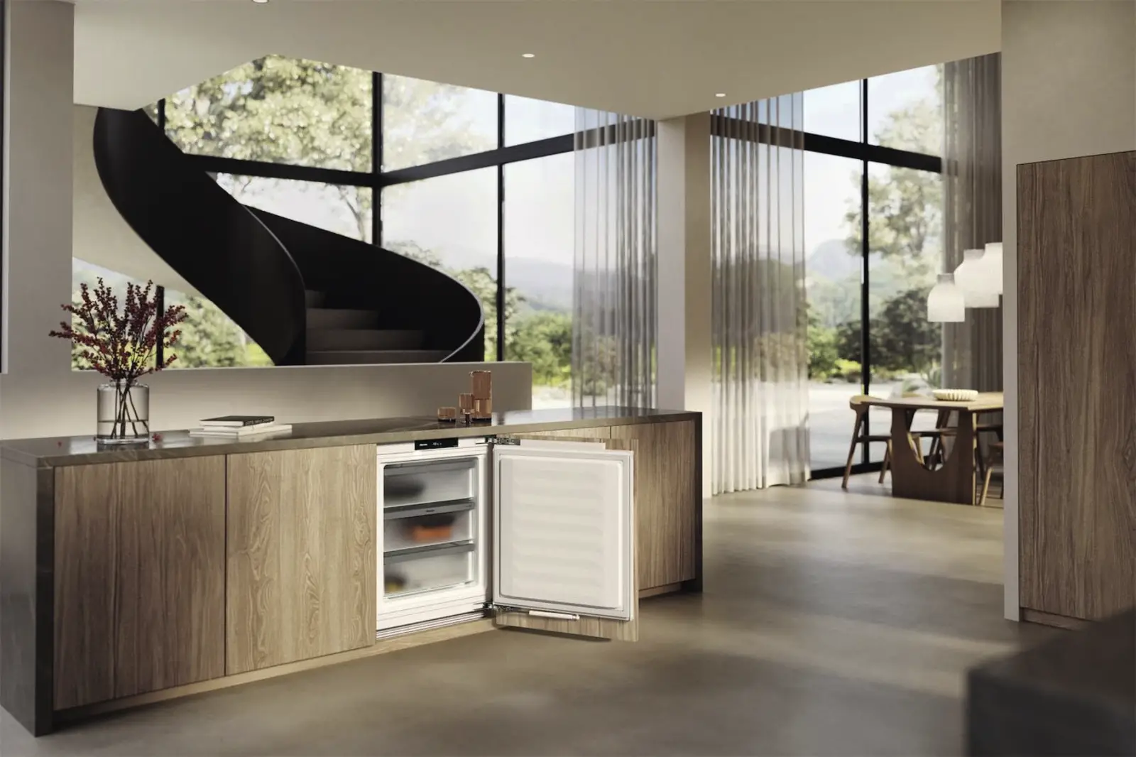 Miele FNUS 7040 D Onderbouw Vriezer