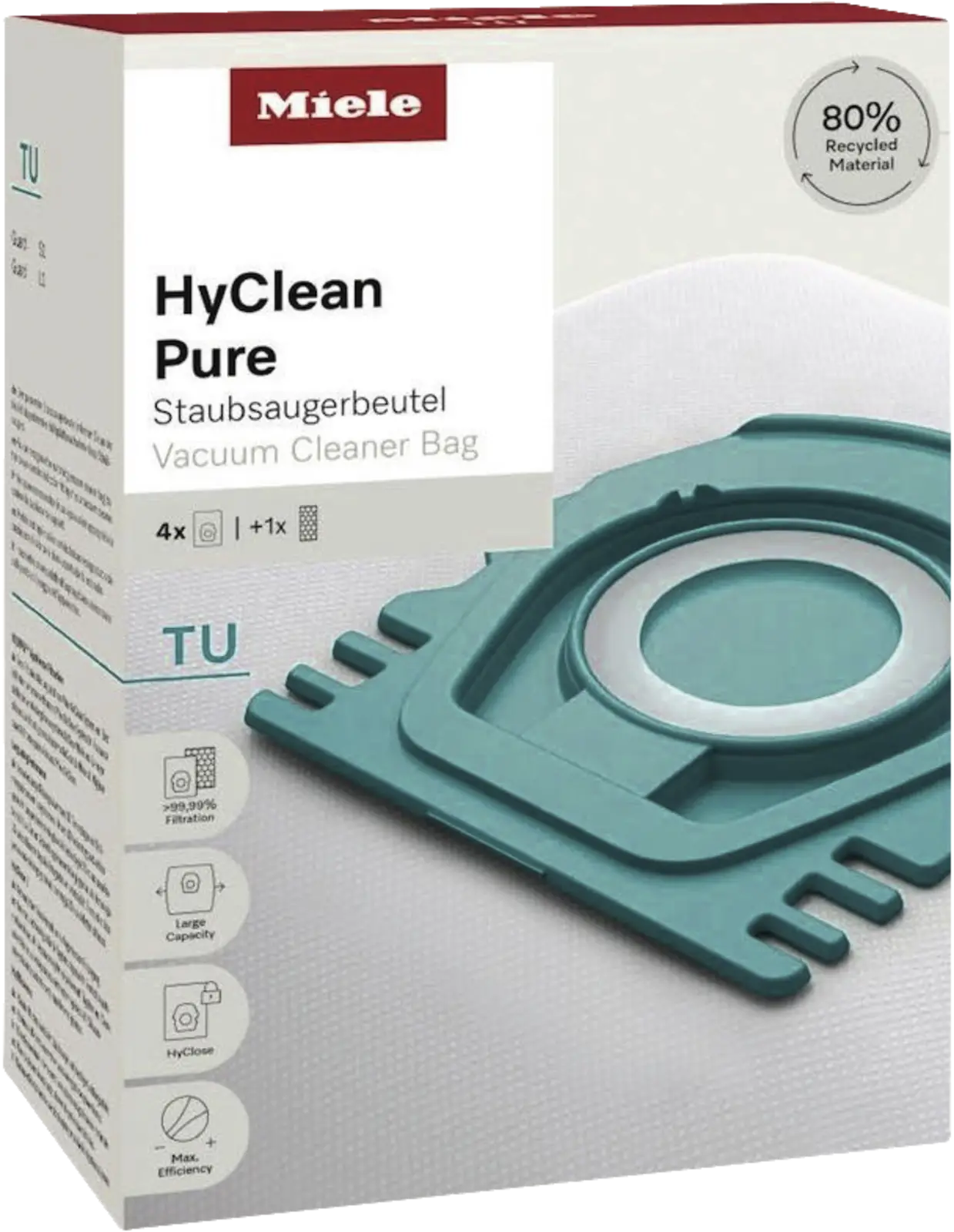 Miele TU HyClean Pure Stofzuigerzak HyClean Pure TU
