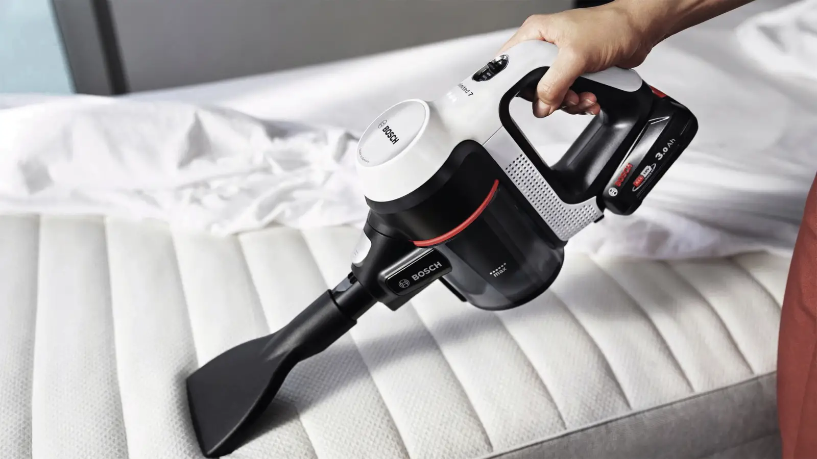 BOSCH BBS711W Unlimited 7 Steelstofzuiger - Wit