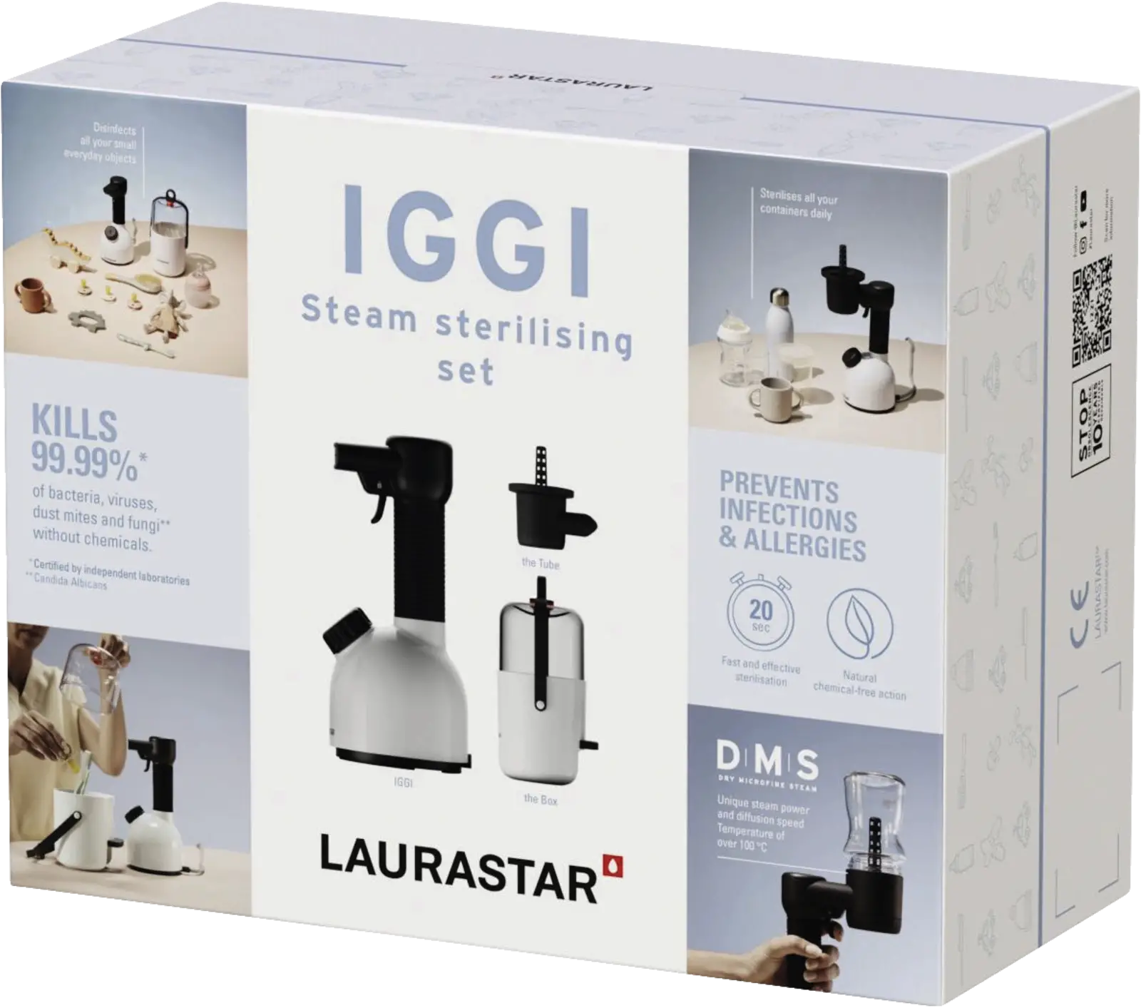 Laurastar IGGI Sterilizing Set - Wit