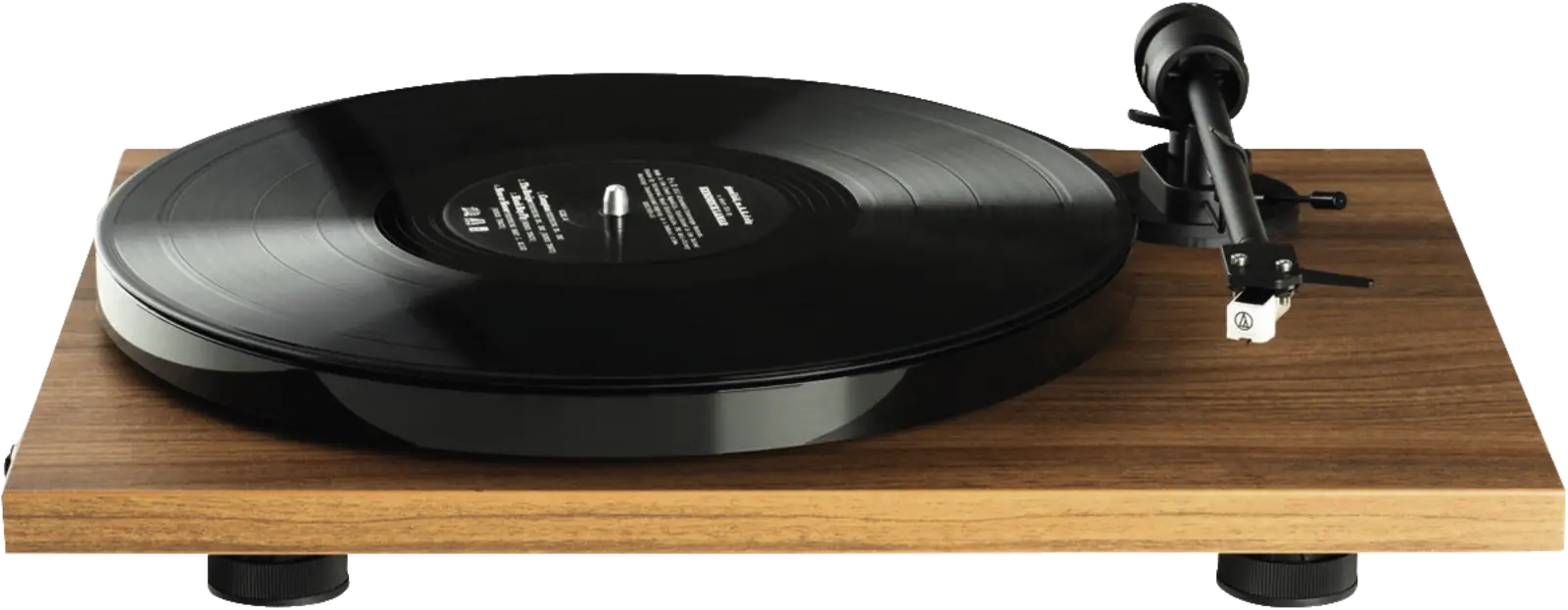 Pro-Ject E1 Phono AT3600L platenspeler voorversterkt - Walnoot