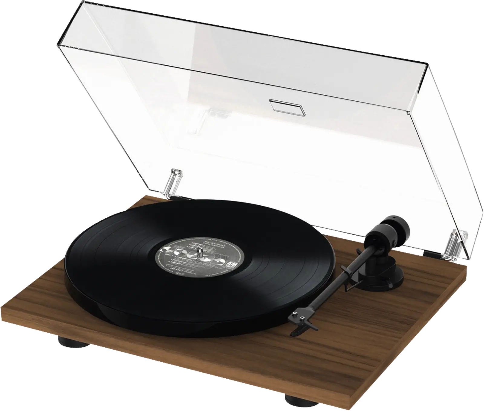 Pro-Ject E1 Phono AT3600L platenspeler voorversterkt - Walnoot