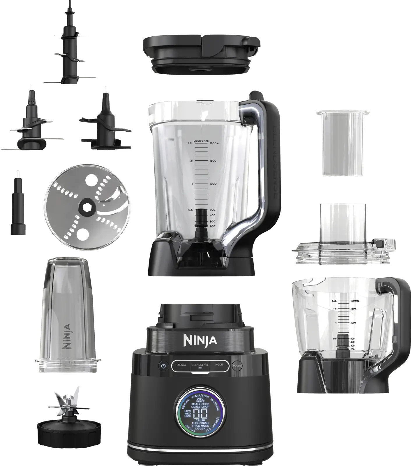 Ninja TB401EU Detect Power Blender & Processor Pro 