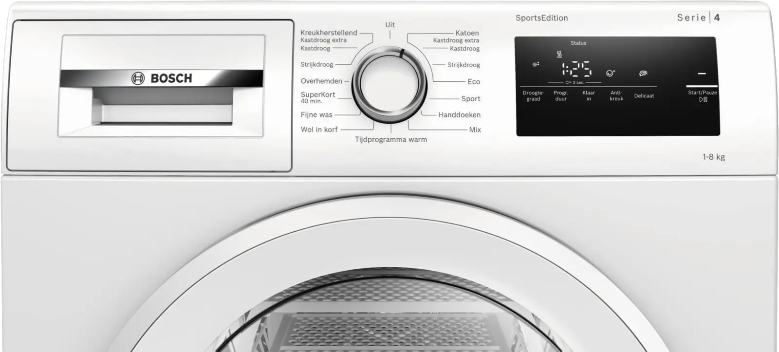 BOSCH WTH8520MNL Serie 4 EXCLUSIV Warmtepompdroger