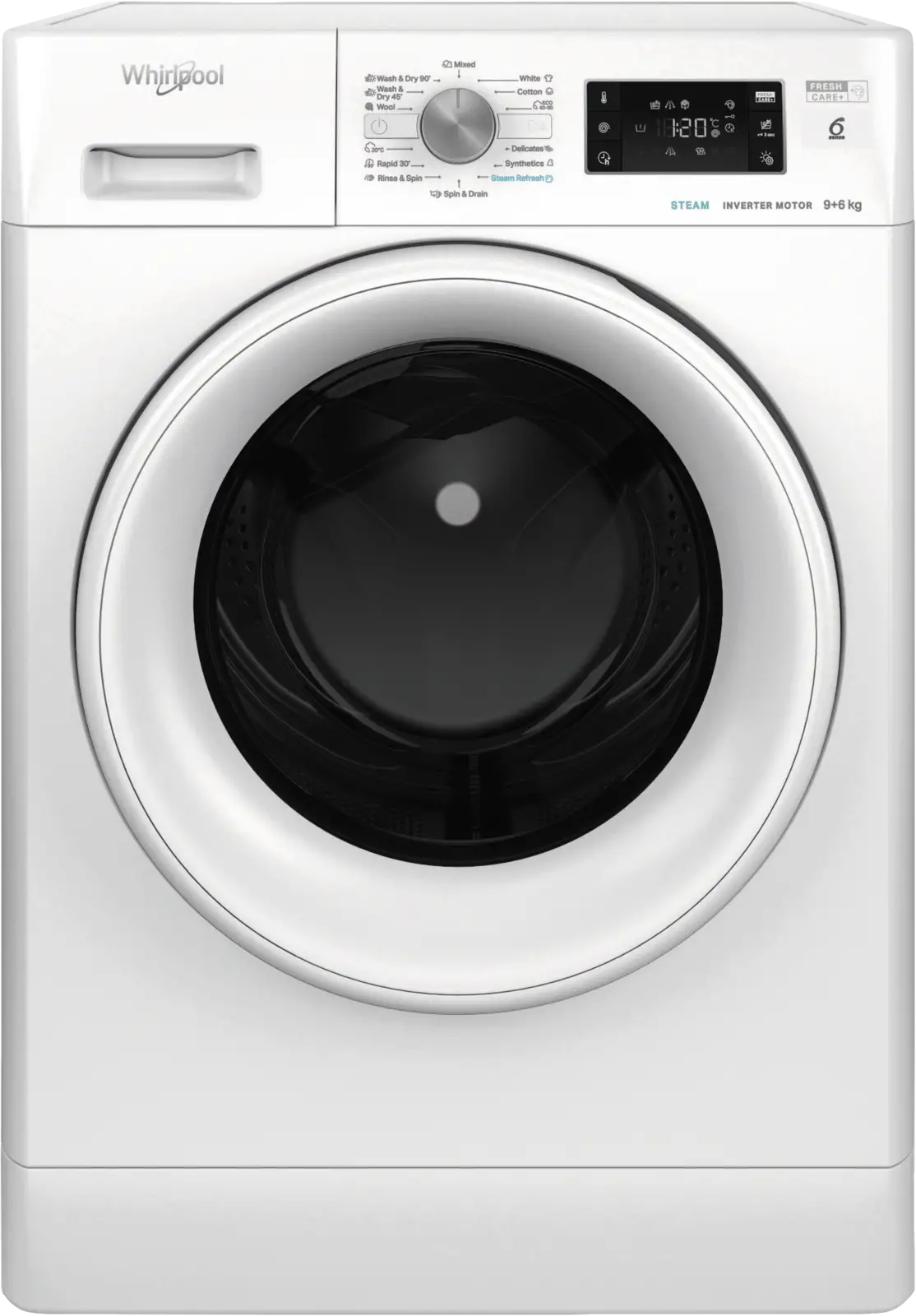 Whirlpool FFWDB 964489 WV EE Was-droogcombinatie
