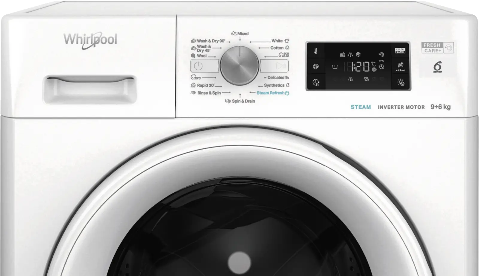 Whirlpool FFWDB 964489 WV EE Was-droogcombinatie