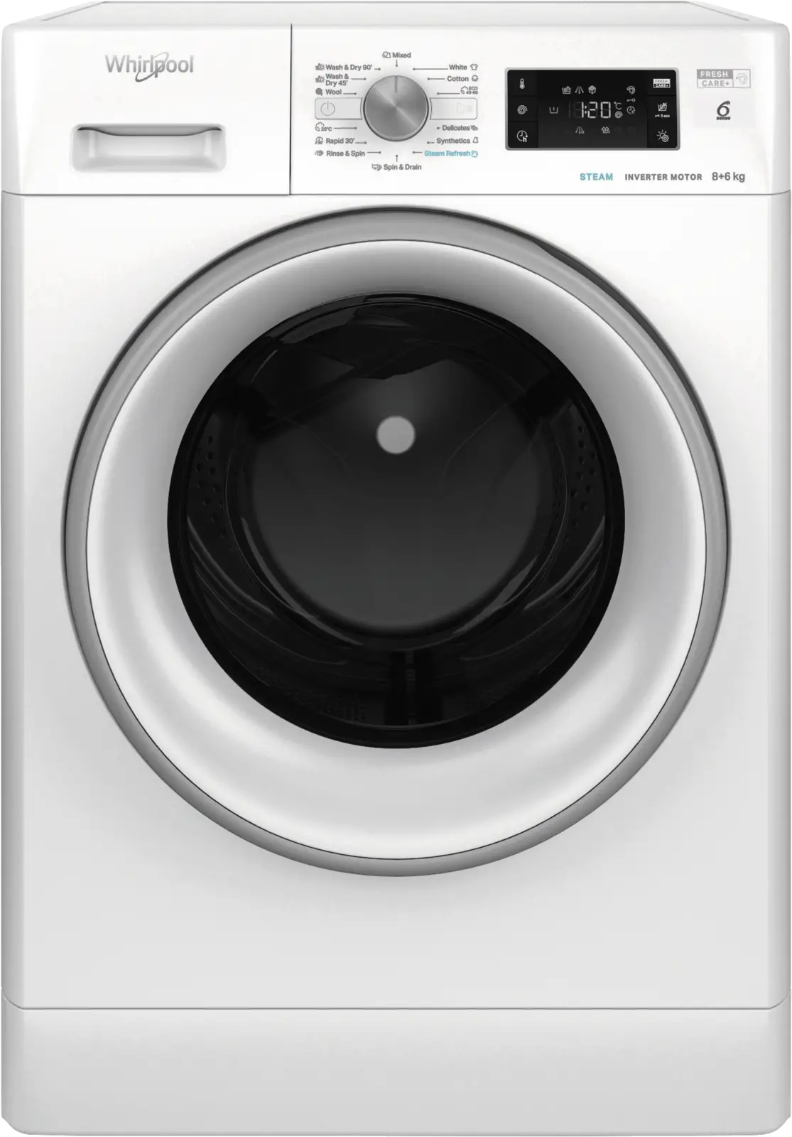 Whirlpool FFWDB 864489 SV EE Was-droogcombinatie