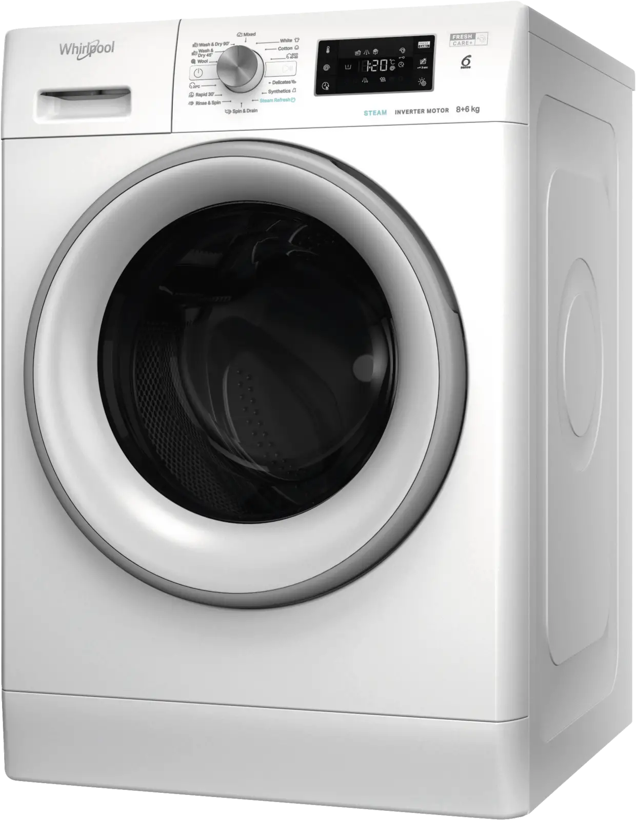 Whirlpool FFWDB 864489 SV EE Was-droogcombinatie