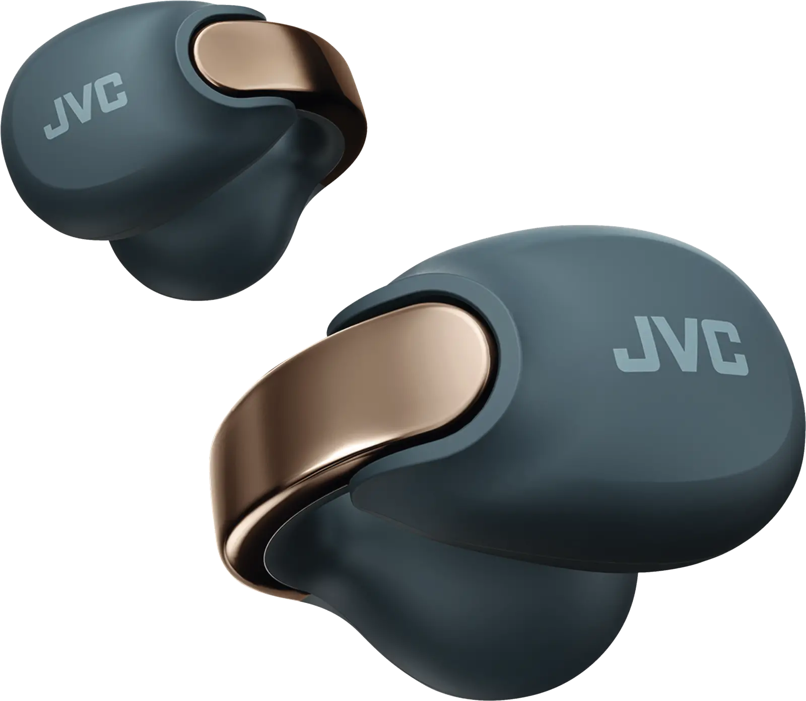 JVC HA-NP1T Nearphones open-ear oordopjes - Blauw