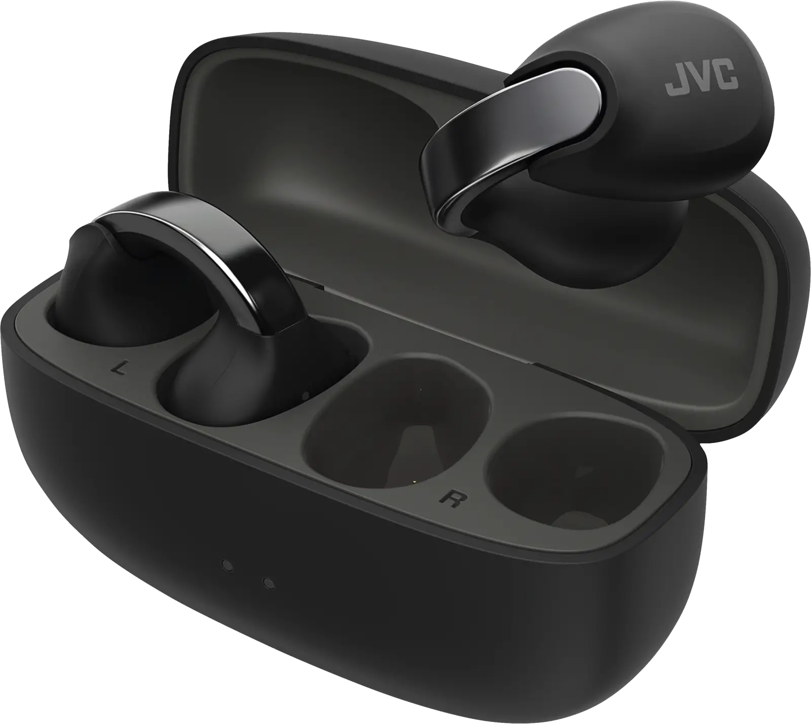 JVC HA-NP1T Nearphones open-ear oordopjes - Zwart