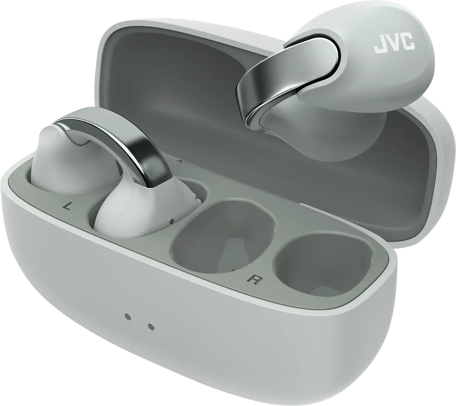 JVC HA-NP1T Nearphones open-ear oordopjes - Grijs