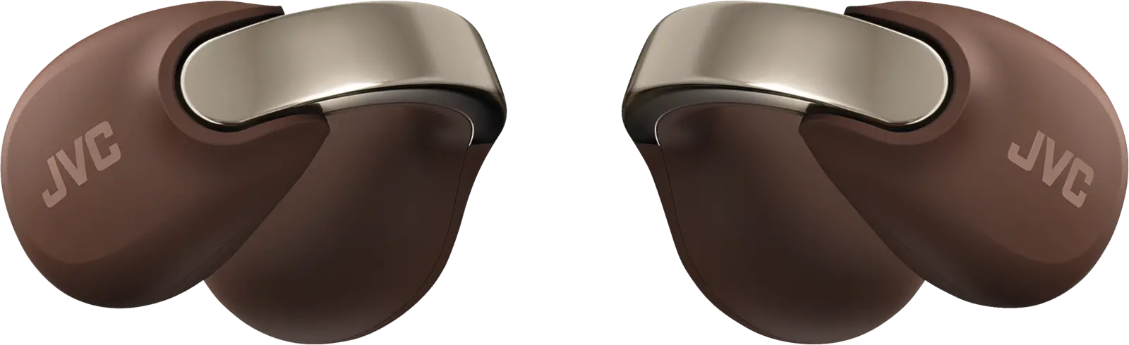 JVC HA-NP1T Nearphones open-ear oordopjes - Bruin