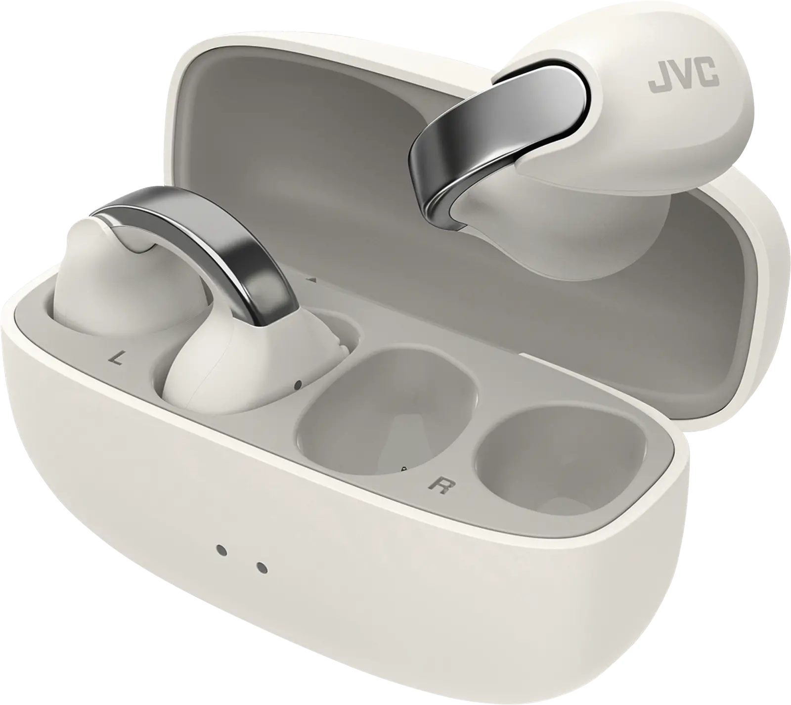 JVC HA-NP1T Nearphones open-ear oordopjes - Wit