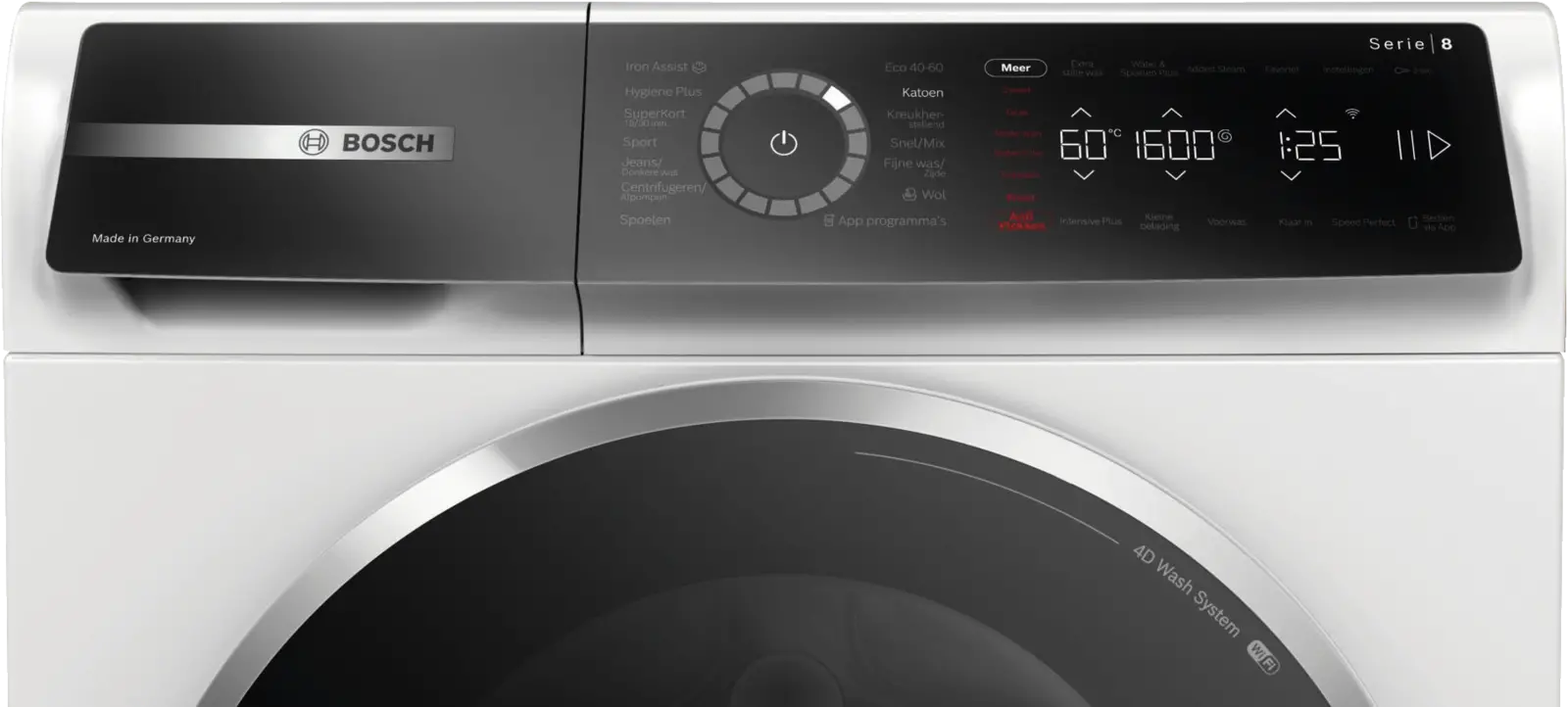 BOSCH WGB2560BNL Serie 8 Wasmachine