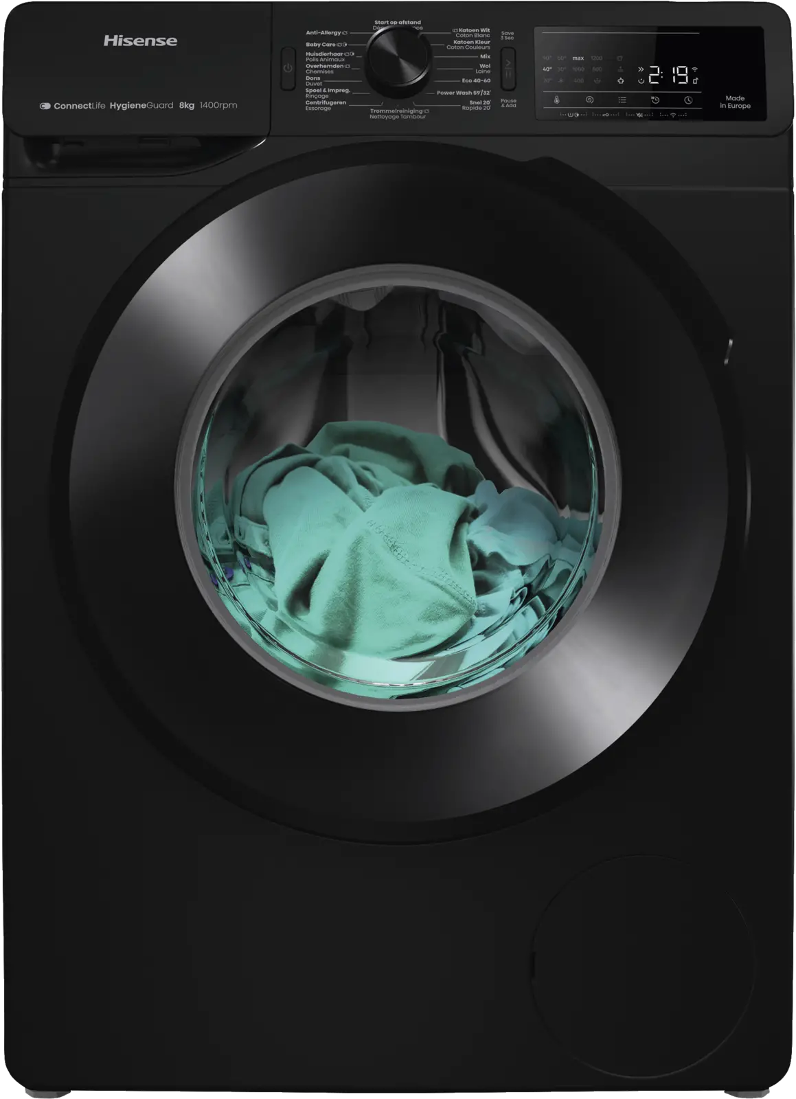 Hisense WF3V843BB/BLX Wasmachine