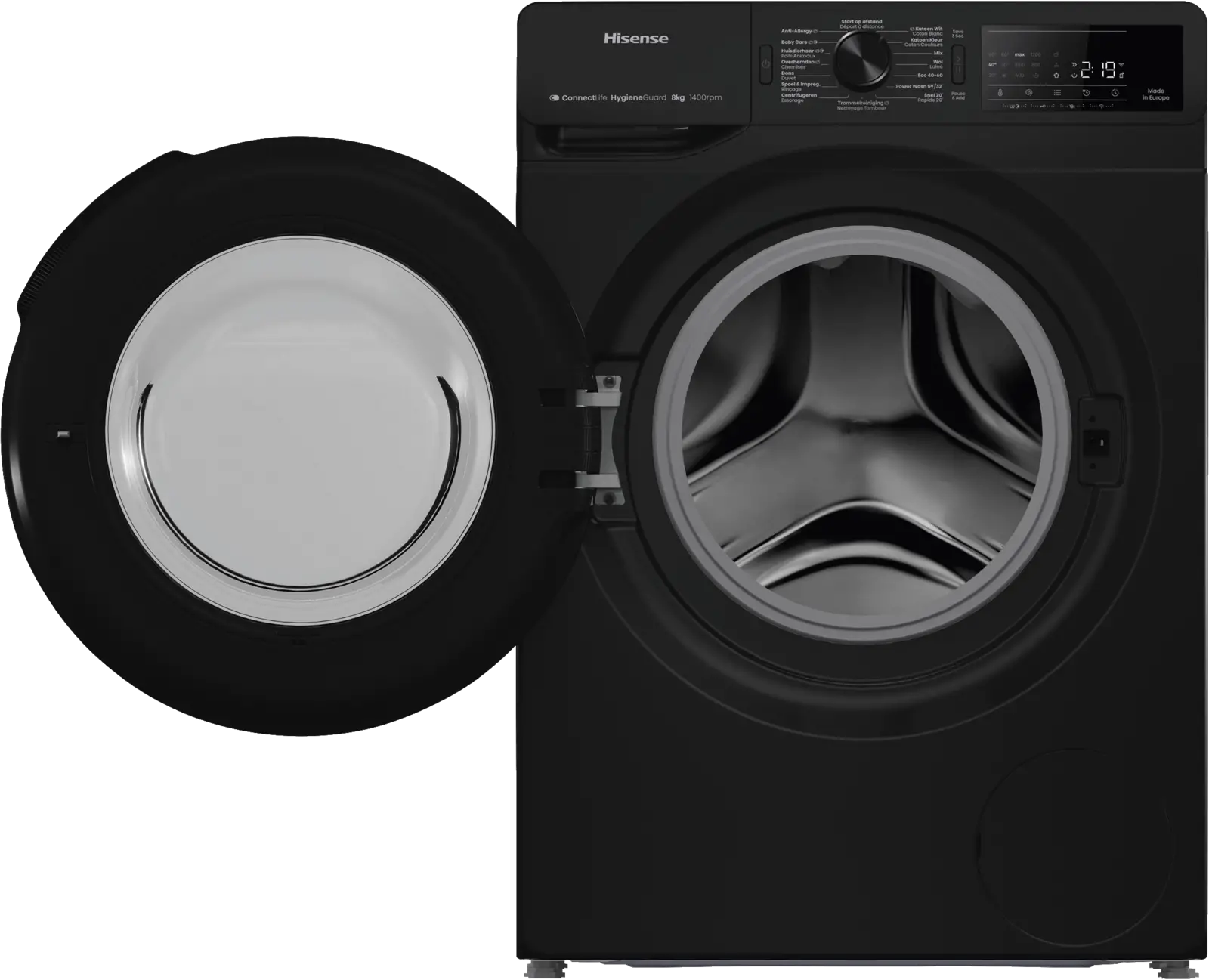 Hisense WF3V843BB/BLX Wasmachine