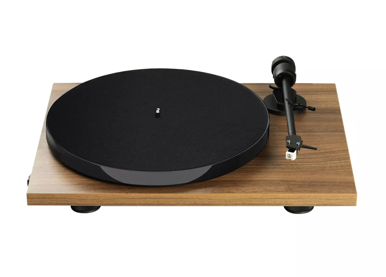 Pro-Ject E1 BT AT3600L Platenspeler Voorversterkt Bluetooth - Walnoot