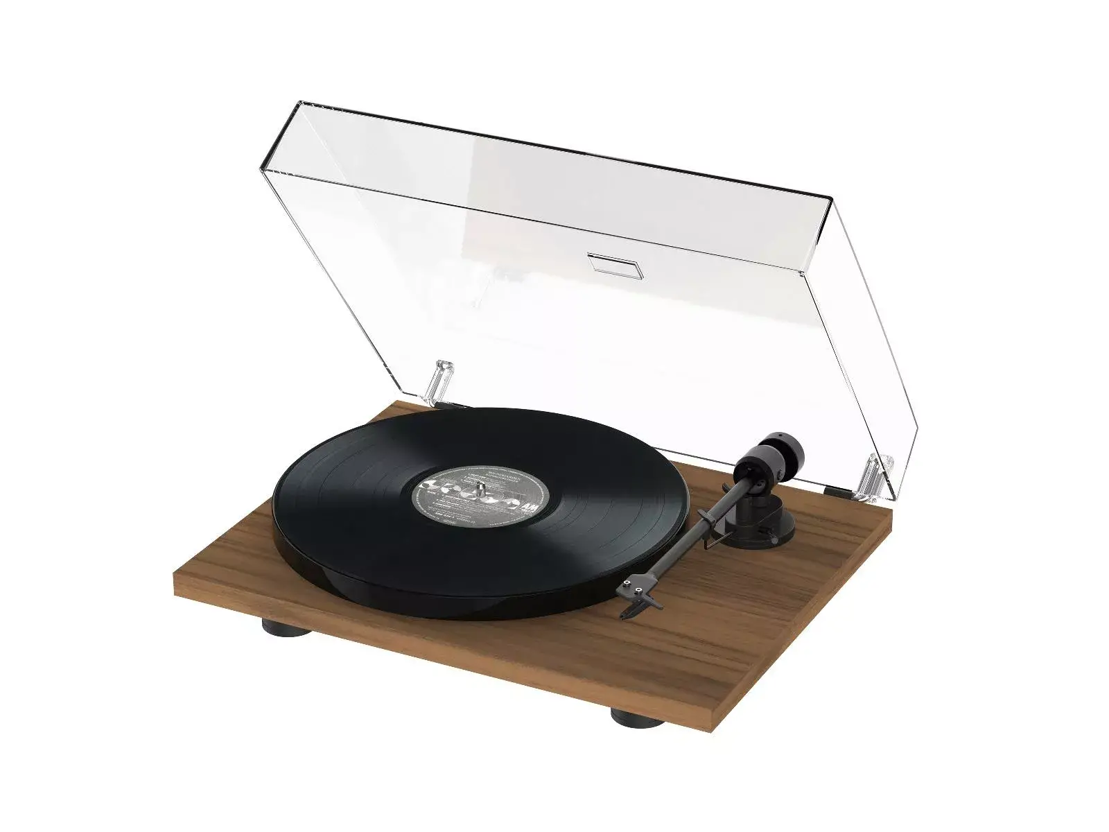 Pro-Ject E1 BT AT3600L Platenspeler Voorversterkt Bluetooth - Walnoot