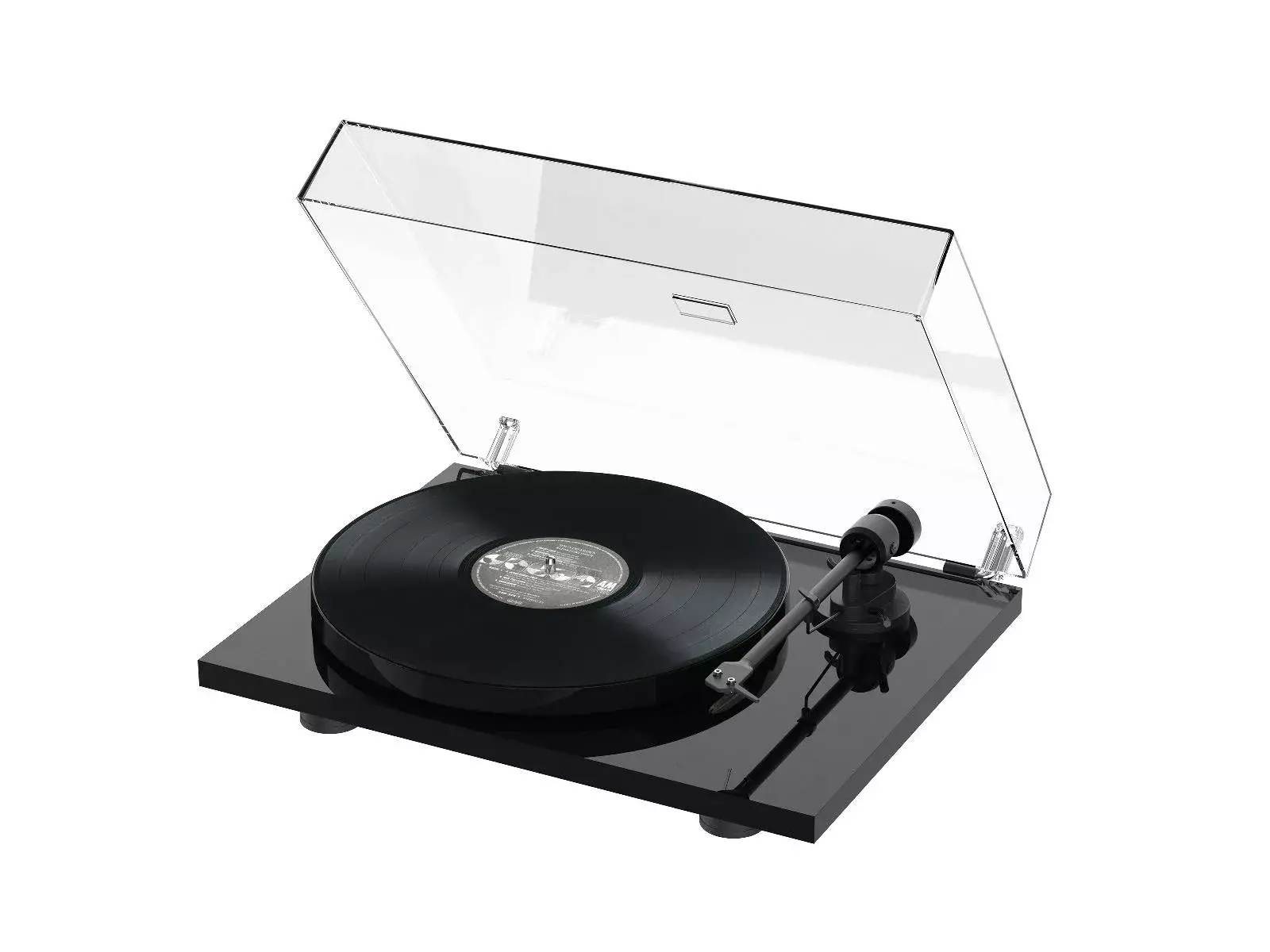 Pro-Ject E1 BT AT3600L Platenspeler Voorversterkt Bluetooth - Zwart