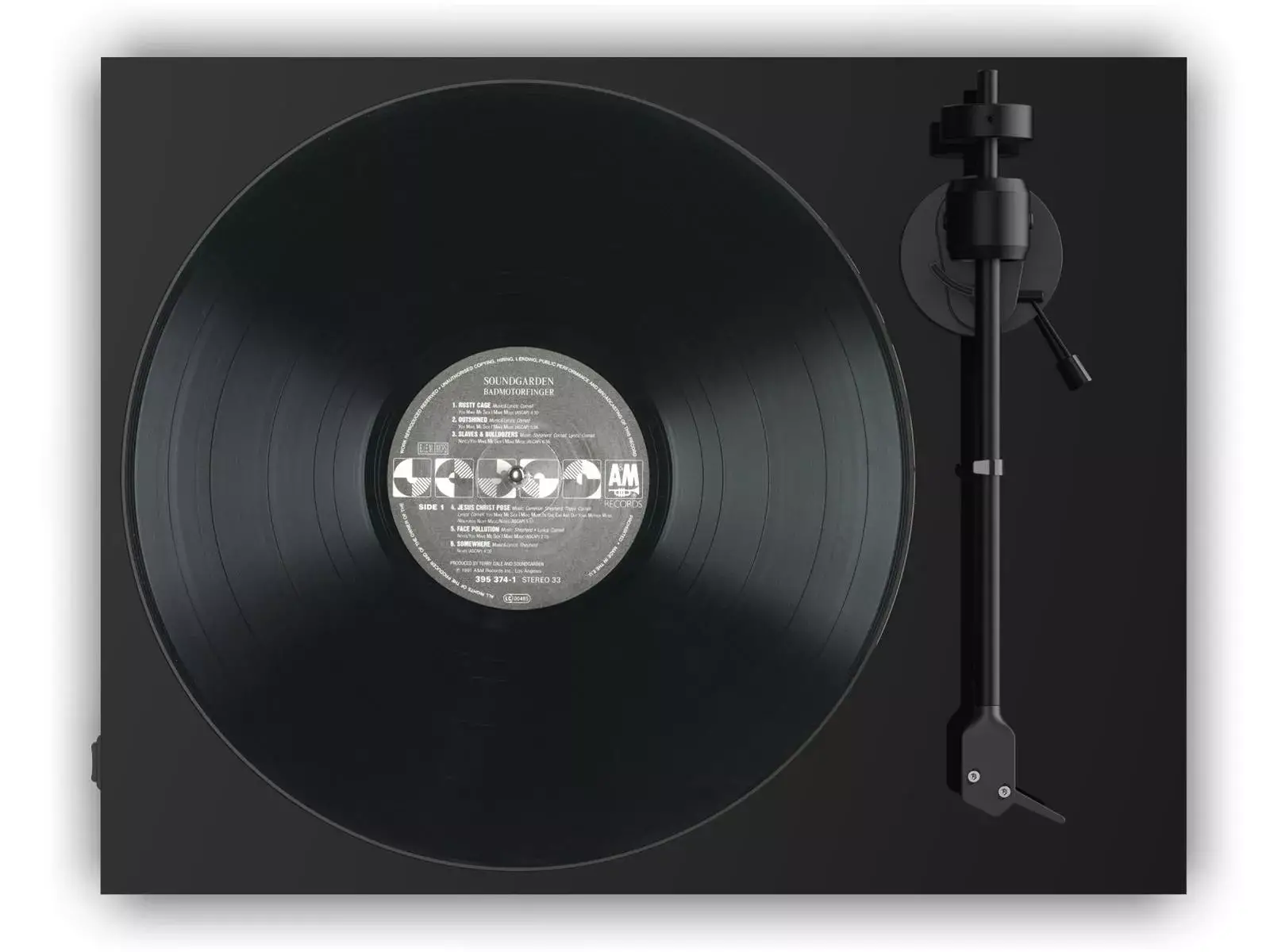 Pro-Ject E1 BT AT3600L Platenspeler Voorversterkt Bluetooth - Zwart