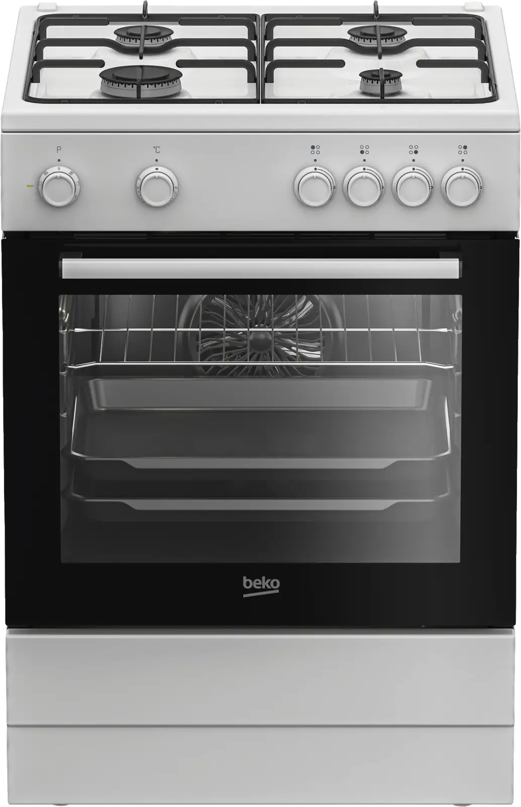 Beko FBM6202W NL AeroPerfect Fornuis - 60 cm - Wit