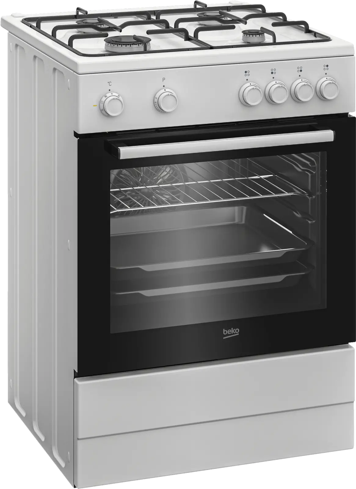 Beko FBM6202W NL AeroPerfect Fornuis - 60 cm - Wit