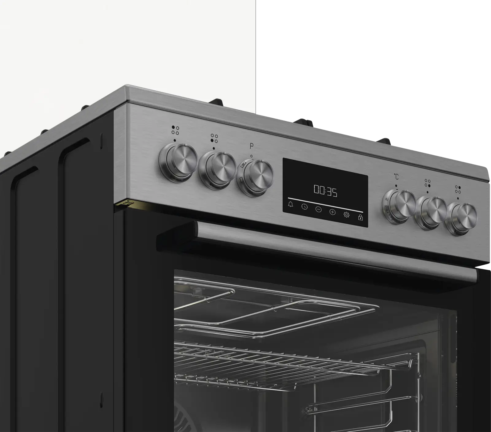 Beko FBE6133XS NL Hetelucht Vrijstaand Fornuis - 60 cm