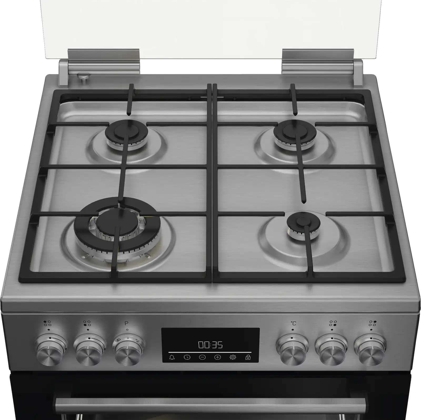 Beko FBE6133XS NL Hetelucht Vrijstaand Fornuis - 60 cm