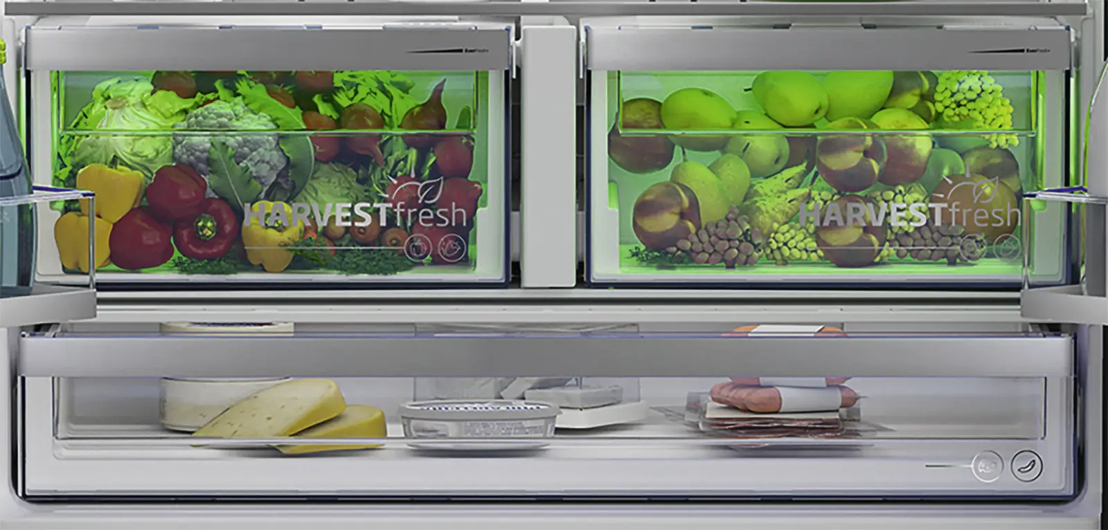 Beko GN1426240ZDXBRN HarvestFresh Side-by-Side Amerikaanse Koelkast