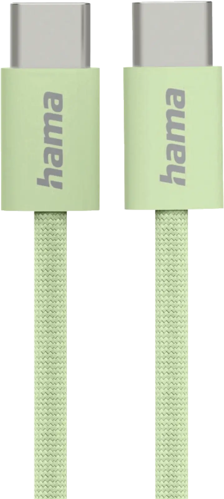 Oplaadkabel Fabric, USB-C - USB-C, 1m, nylon