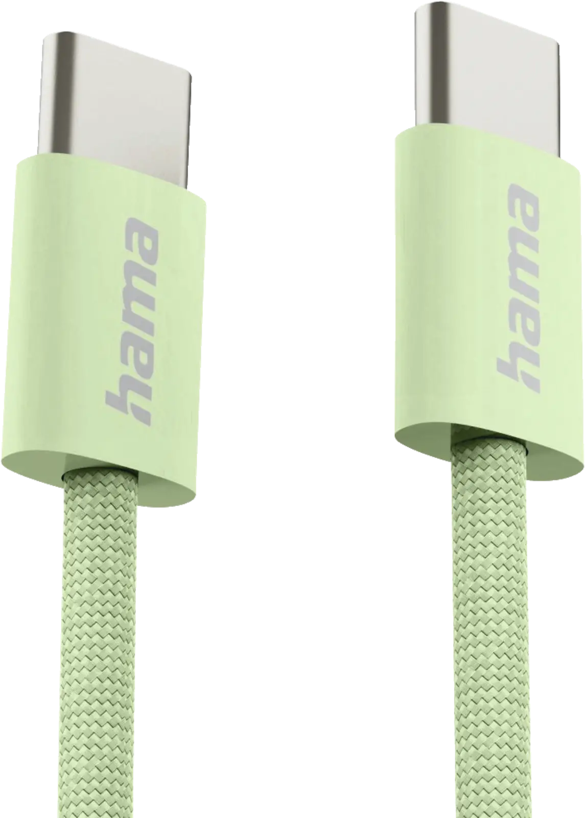 Oplaadkabel Fabric, USB-C - USB-C, 1m, nylon