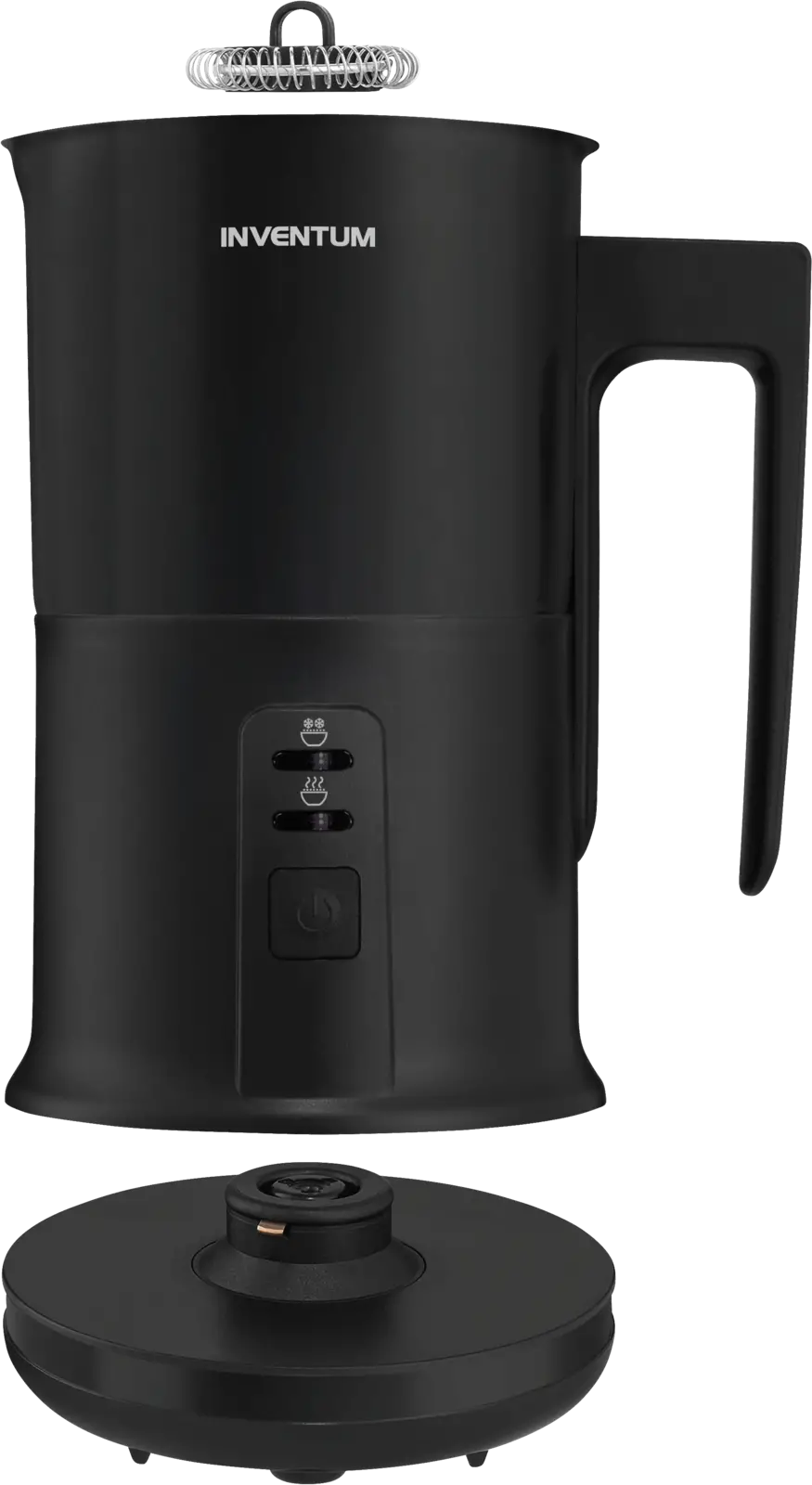 Inventum MK350B Melkopschuimer - 115 / 240 ml - Zwart
