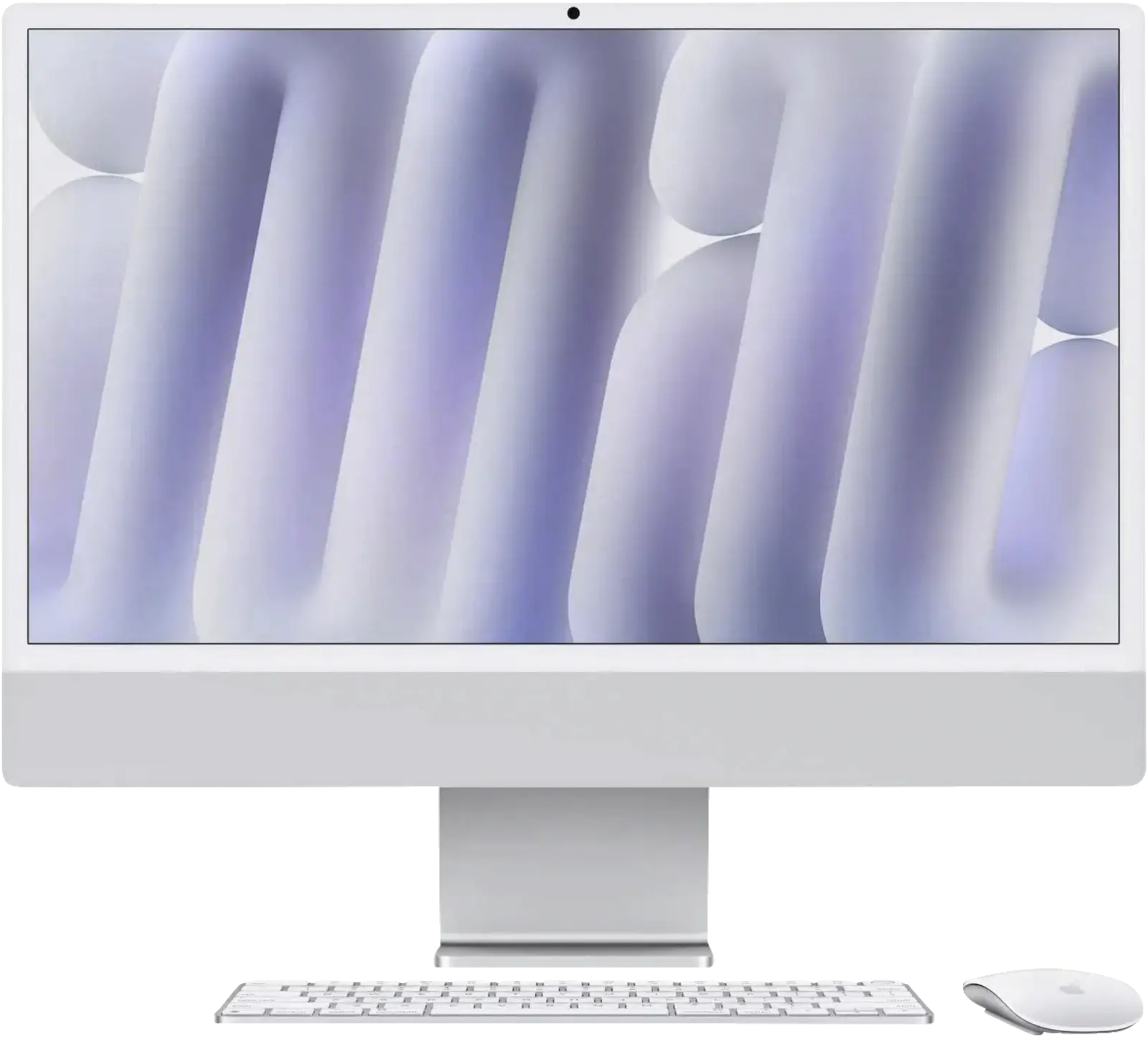 Apple iMac 24" Zilver (2024) M4 chip, 10 CPU/GPU, 16GB/512GB SSD