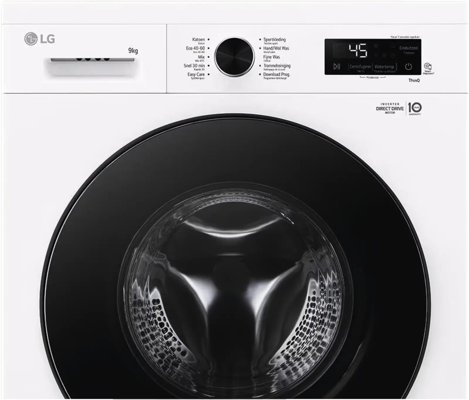 LG F4X1009NWB Wasmachine
