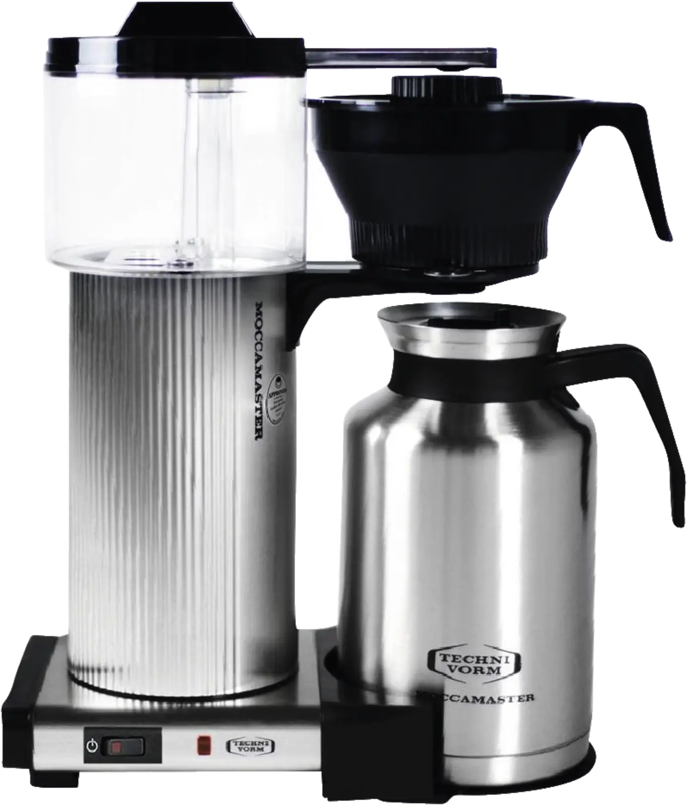 Moccamaster CDT Grand Koffiemachine - Filterkoffie - Zilver 