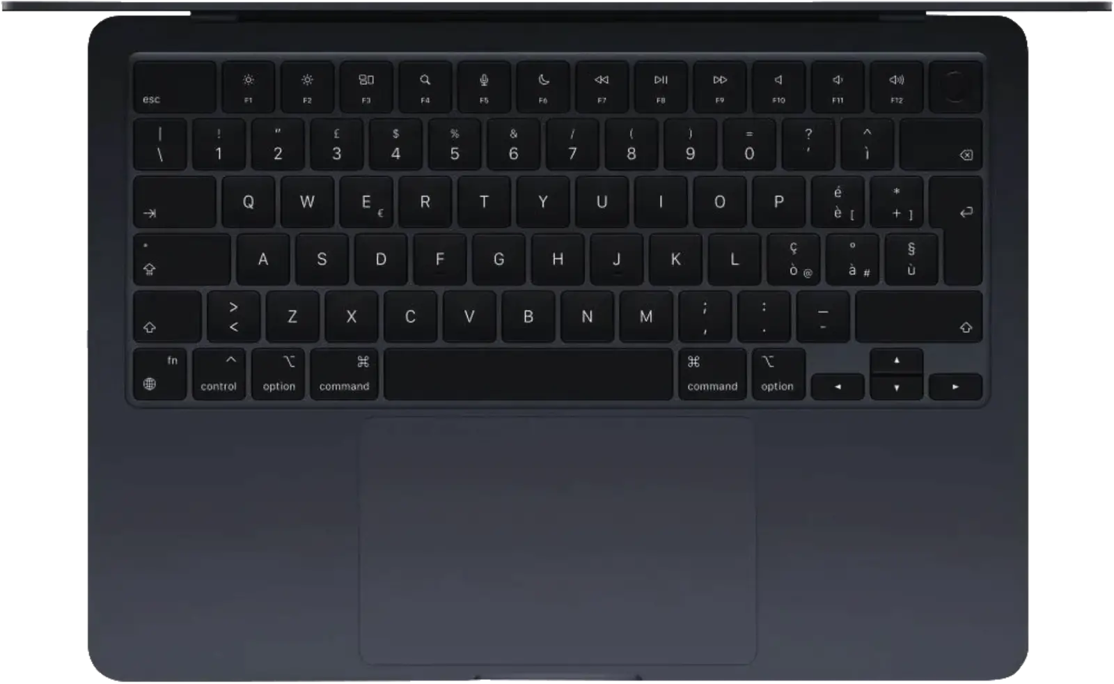 Apple MacBook Air 13"Middernacht (2024) M2 chip, 8 CPU/GPU, 16GB/256GB