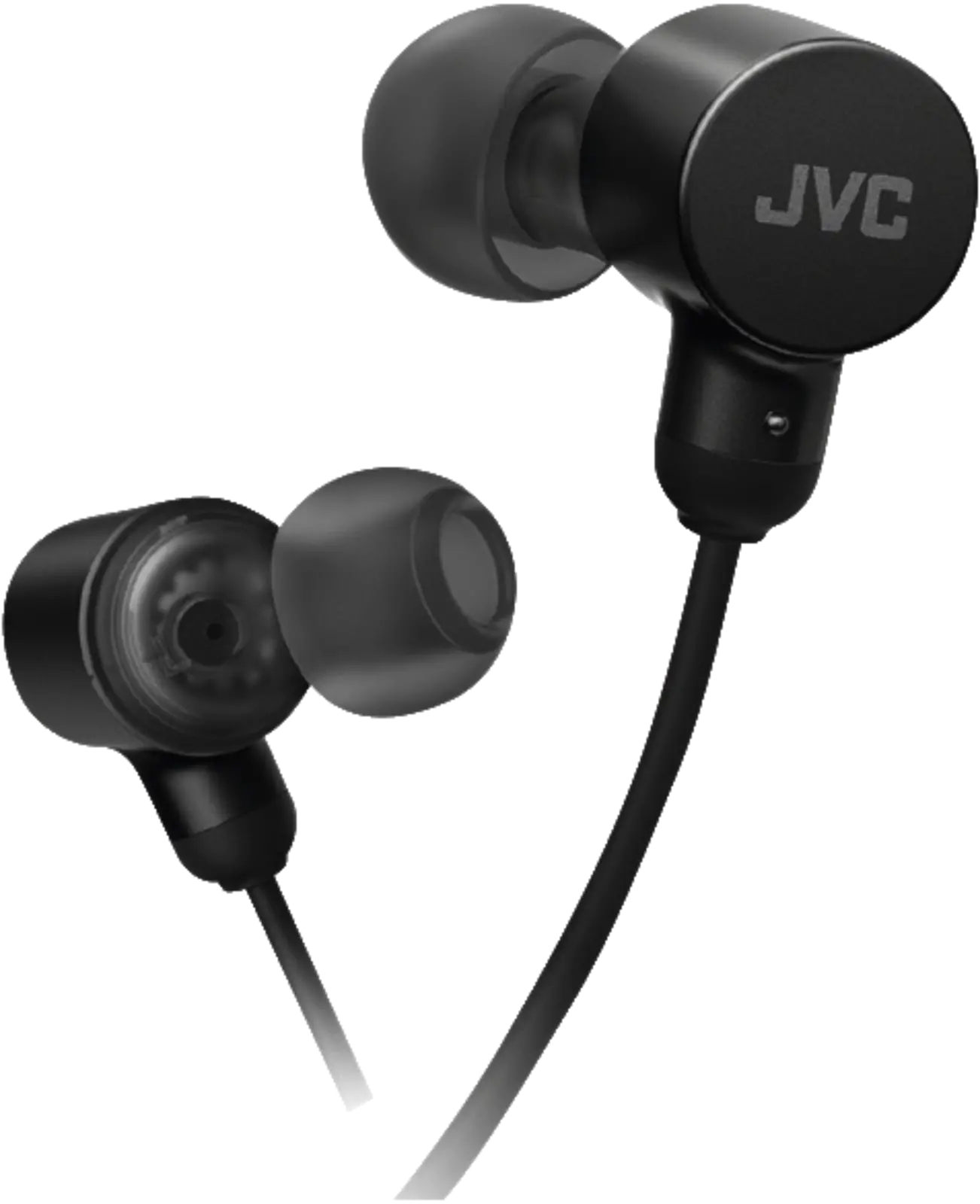 JVC HA-FR29UC bedrade in-ear oordopjes - Zwart