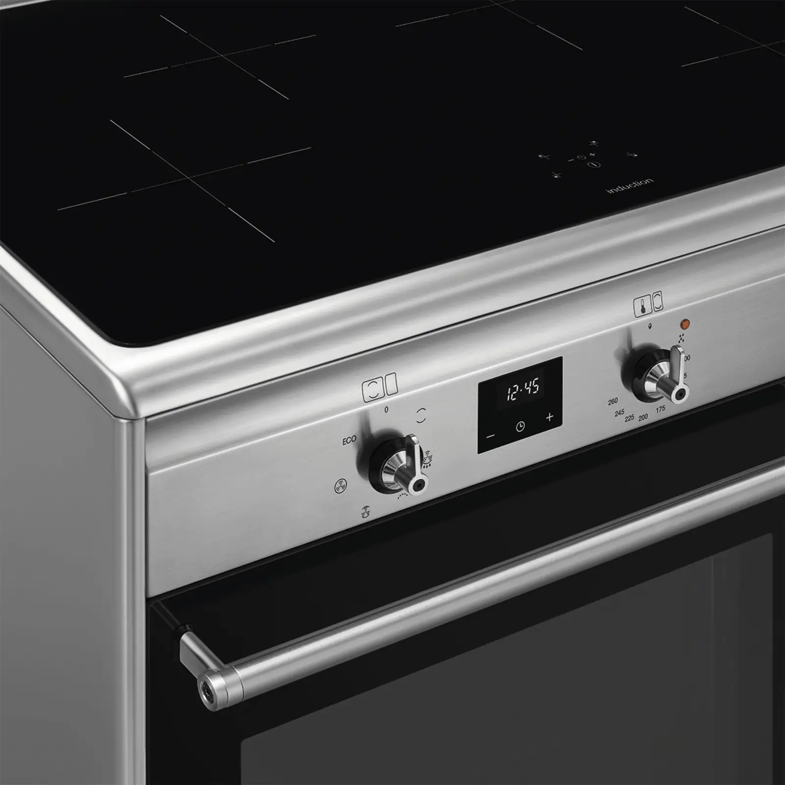 SMEG CX92IM Classica Aesthetic Fornuis met Inductiekookplaat