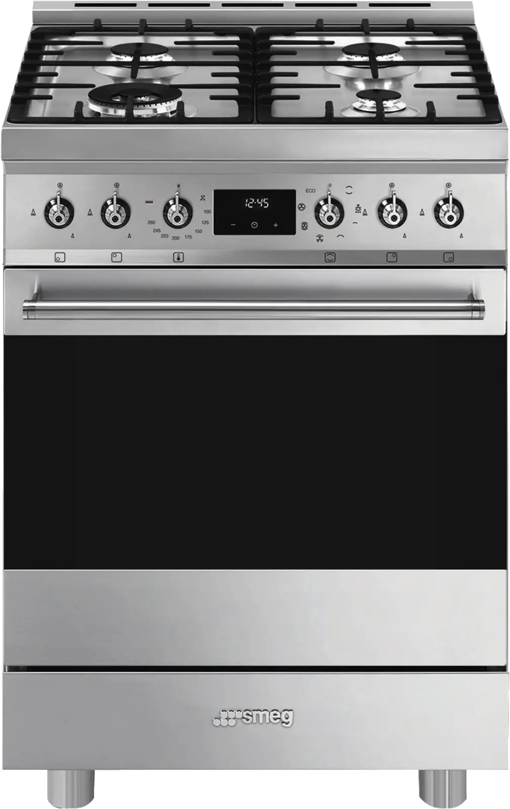 SMEG C6GMXNLK2 Classici Gasfornuis met Elektrische Oven - RVS 