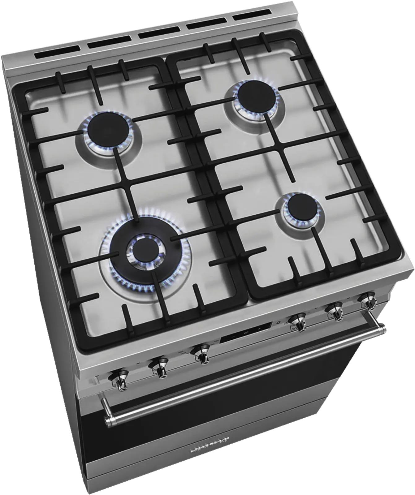 SMEG C6GMXNLK2 Classici Gasfornuis met Elektrische Oven - RVS 