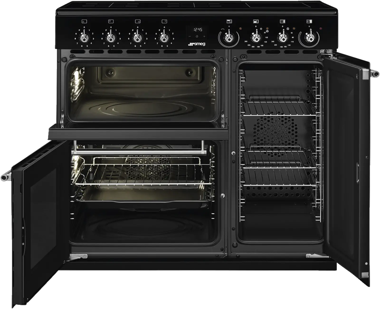 SMEG CX93IMBL Classici Esthetisch Fornuis met Inductiekookplaat 