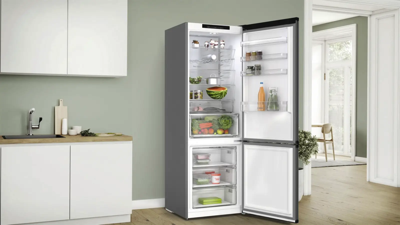 BOSCH KGN49OCAF Serie 4 EXCLUSIV Koel-vriescombinatie