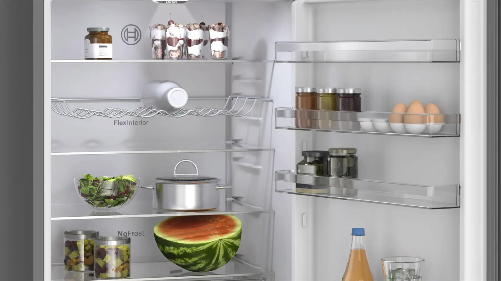 BOSCH KGN49OCAF Serie 4 EXCLUSIV Koel-vriescombinatie