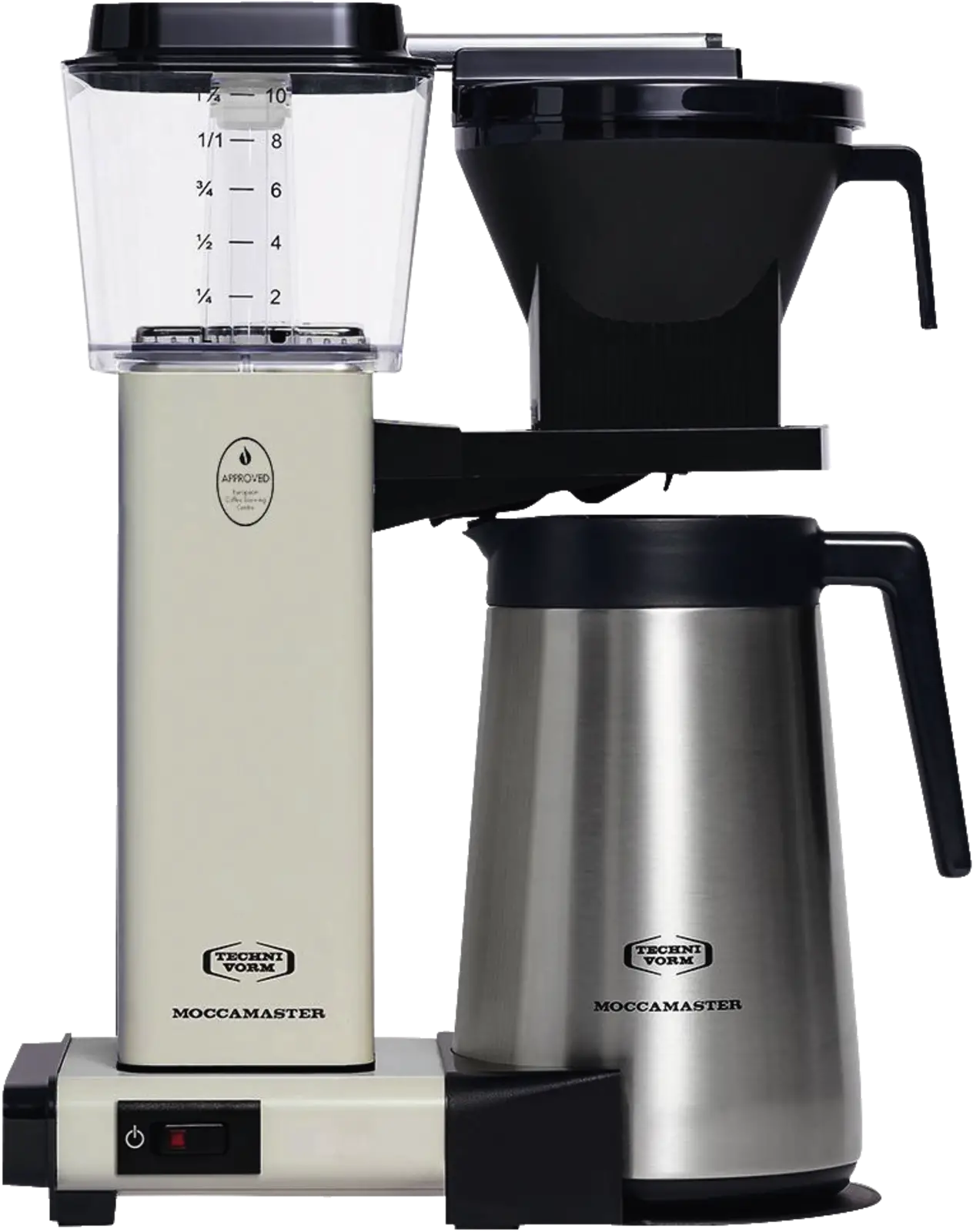 Moccamaster KBGT Koffiemachine - Filterkoffie - Off White