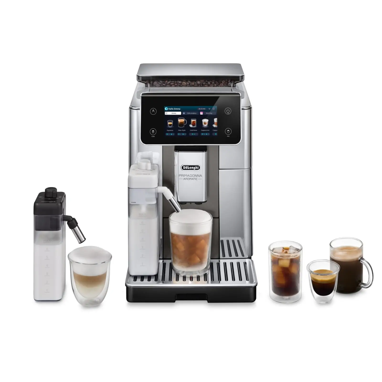 DeLonghi ECAM630.75.TSM PrimaDonna Aromatic Volautomatische Koffiemachine