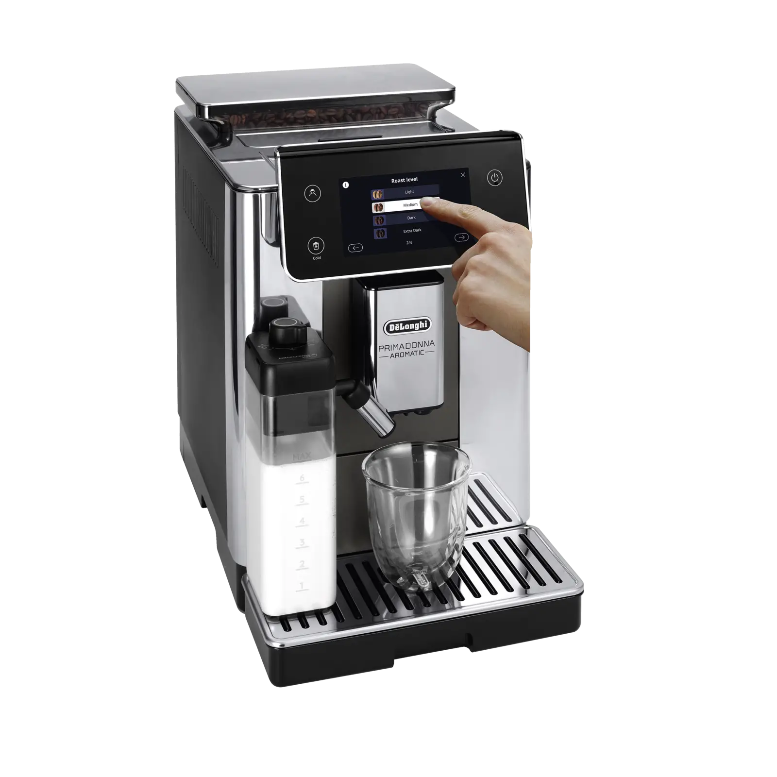 DeLonghi ECAM630.75.TSM PrimaDonna Aromatic Volautomatische Koffiemachine
